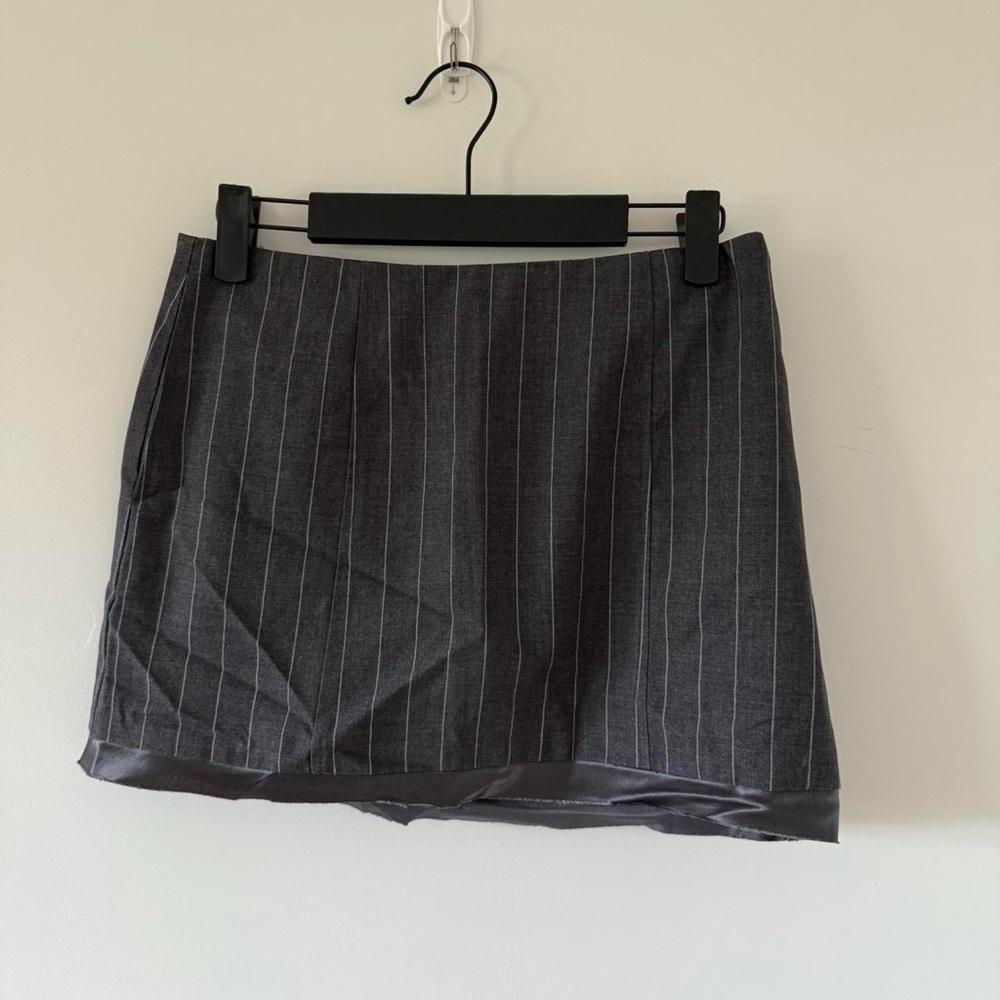 Mini Skirt Pinstripe